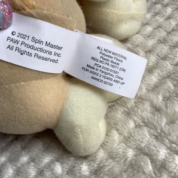 Paw Patrol Plush Skye Nickelodeon Spin Master Stuffed Animal Toy Pink Girl Dog - Picture 7 of 9